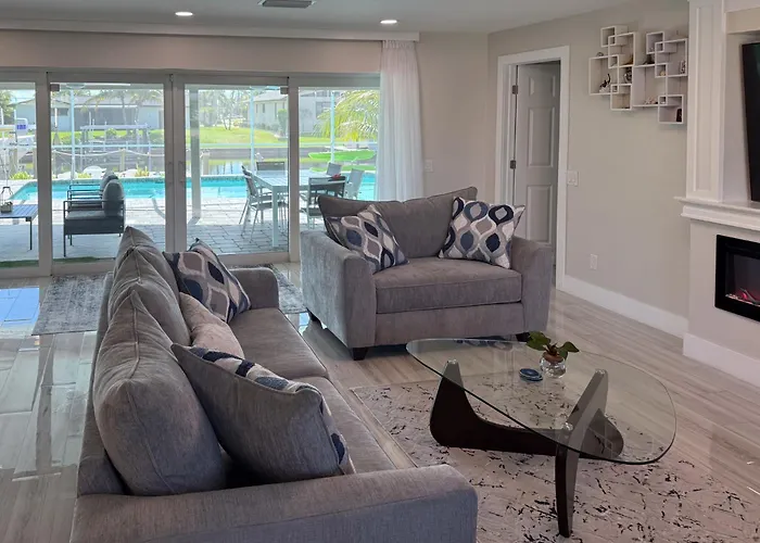 Outdoor Oasis W/ Updated Dock: Cape Coral Home