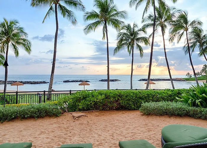 Spacious Fourth Floor Villa With Pool View - Ocean Tower At Ko Olina Beach Villas Resort