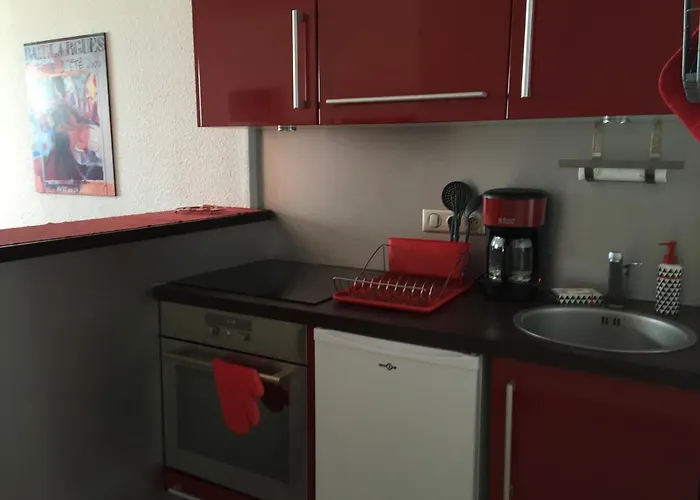 Bel appartement F1 cabine 30m² face mer parking