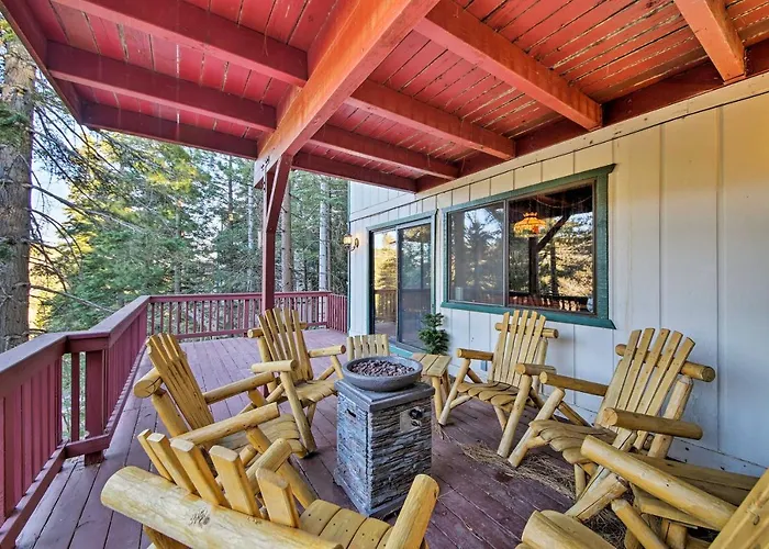 Spacious Lake Arrowhead Home W/ 2 Decks & Views